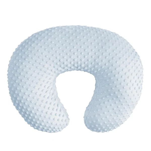 Minky Nursing Pillow Cover by Owlowla, Baby Blue