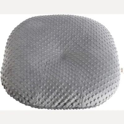 Minky Newborn Lounger Cover by Owlowla, Grey