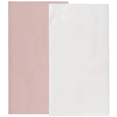Portable Changing Pads, Two-Pack by Owlowla, Blush and Cream