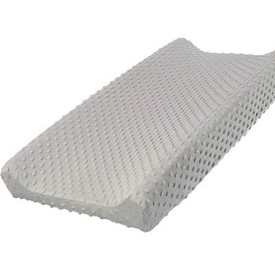 Minky Changing Pad Covers by Owlowla, Silver Gray