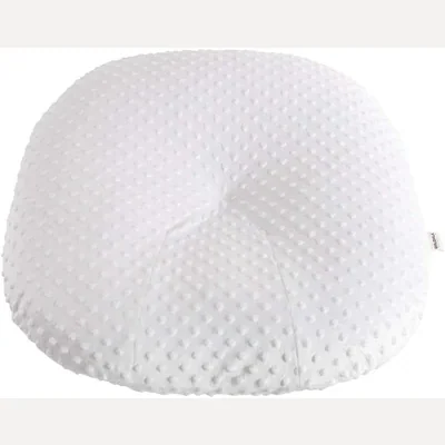 Minky Newborn Lounger Cover by Owlowla, White