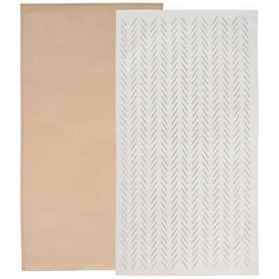 Portable Changing Pads, Two-Pack by Owlowla, Beige and Herringbone