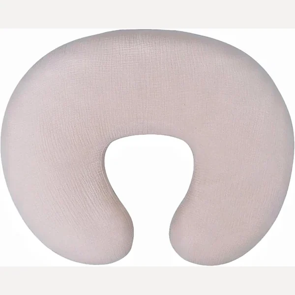 Muslin Nursing Pillow Cover by Owlowla, Wheat