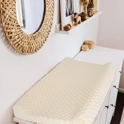 Minky Changing Pad Covers by Owlowla, Cream