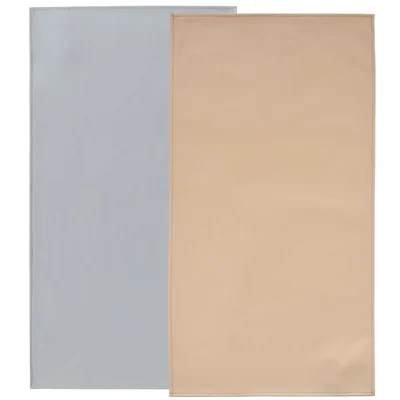 Portable Changing Pads, Two-Pack by Owlowla, Beige and Gray